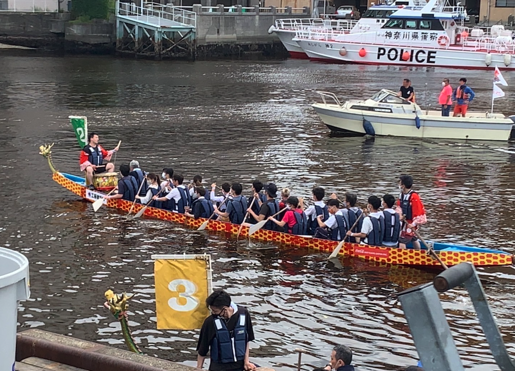山下公園ドラゴンボート01